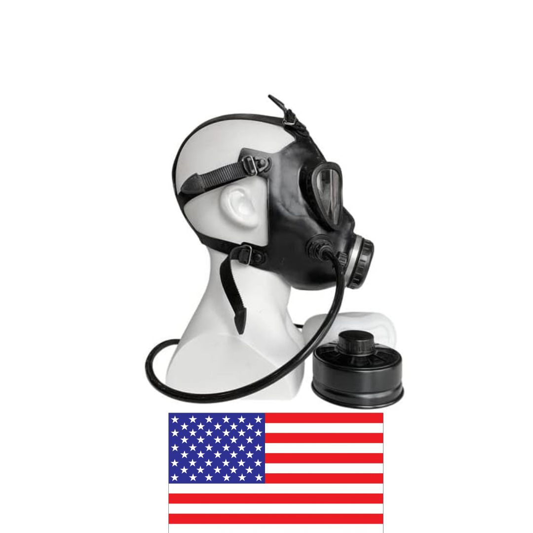 DYOB Gas Mask 36oz BOTTLE / 38' HOSE for Gas Mask Hydration System ESSENTIAL