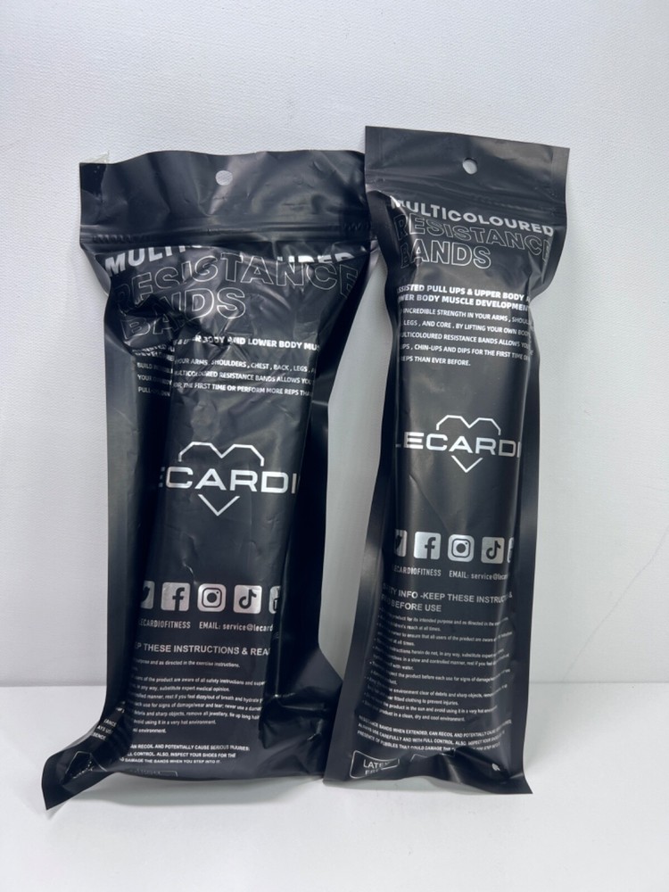 Licardo Resistance Bands For Working Out Camo Pull Up 2 Pack