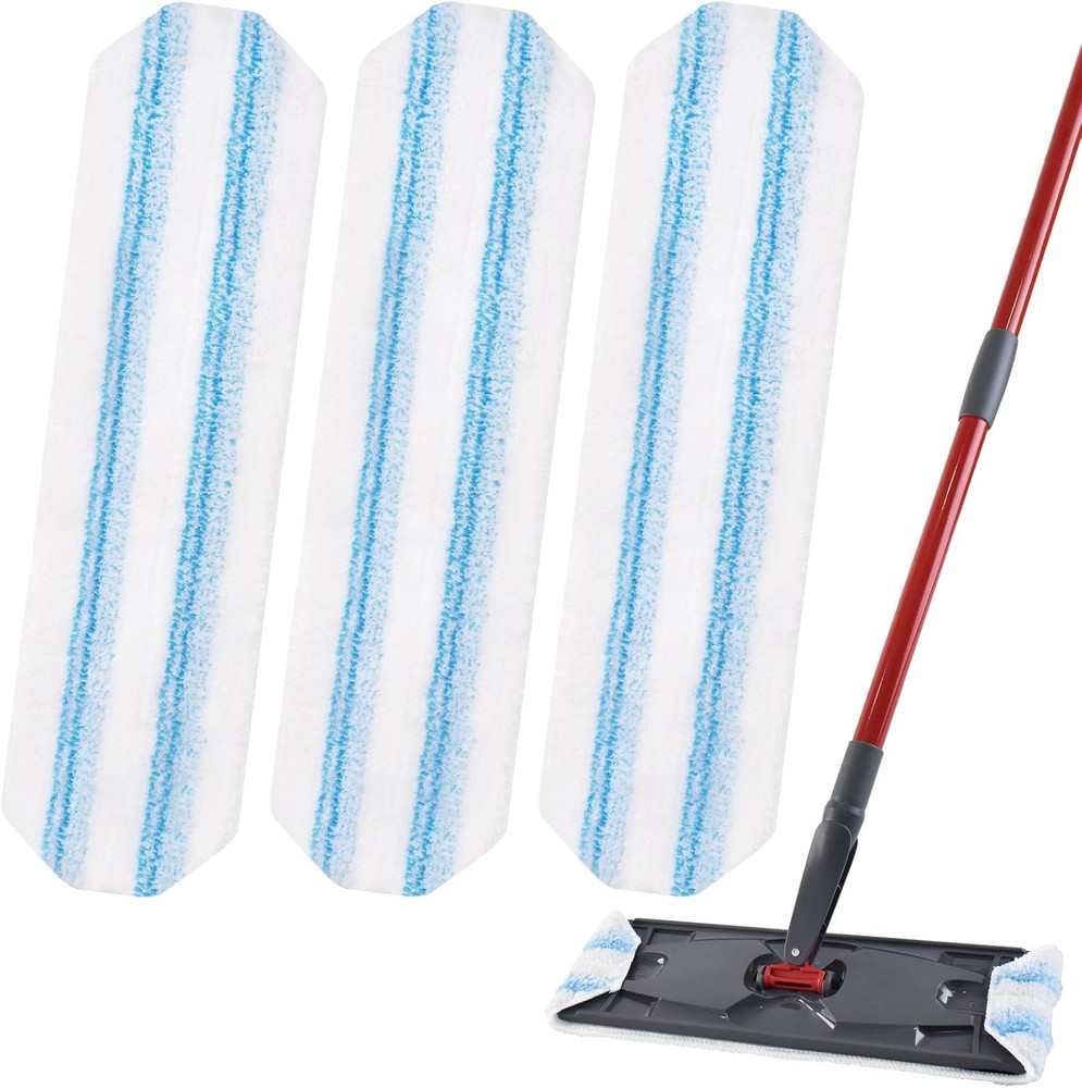 Mop Replacement Pads for O H2prO Flat Mop System, Mop Pads for O