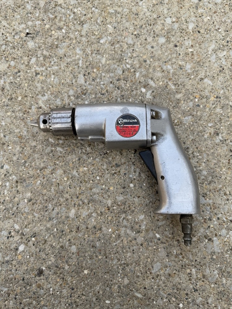Mohawk Model 500 Pneumatic Air Drill Driver, 5/16” Jacob’s Chuck
