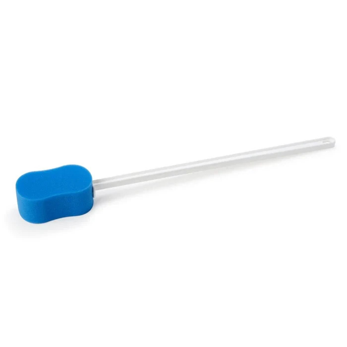 Medline Long-Handled Blue Sponges