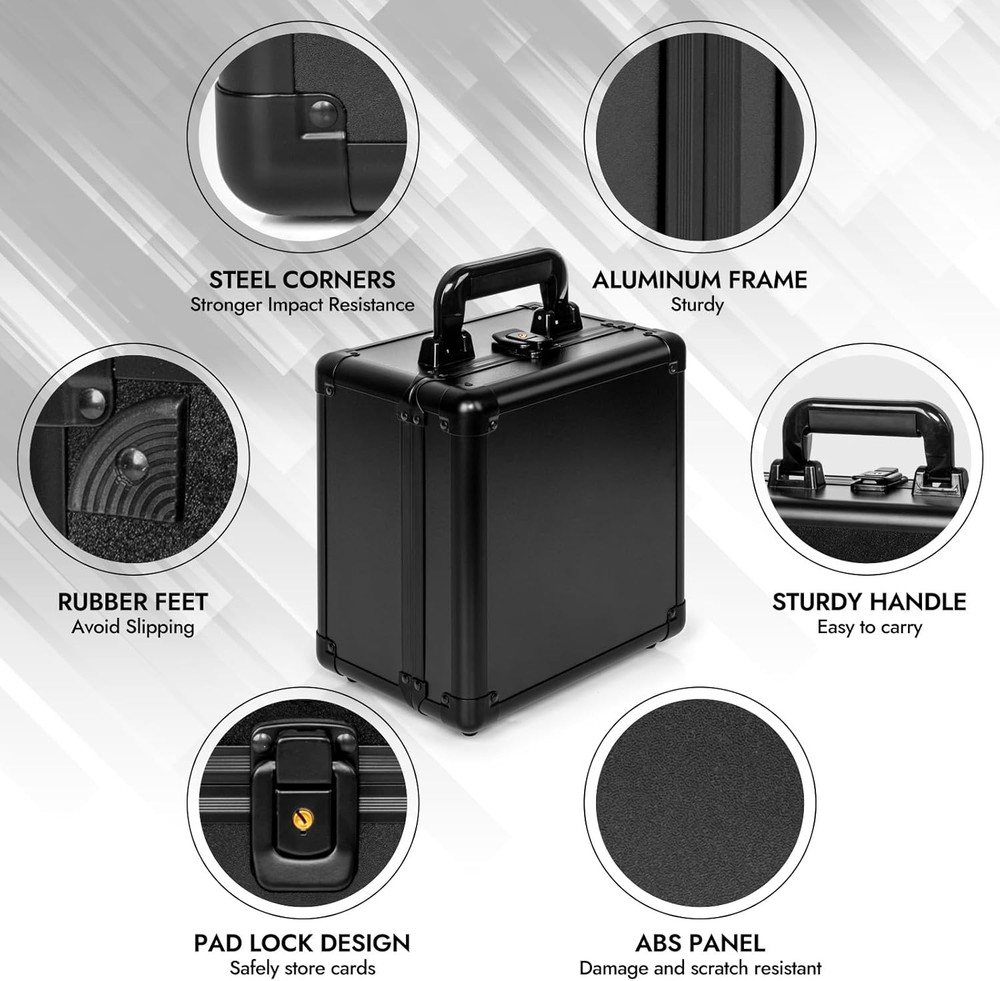 Top Loader Storage Box, Graded Card Storage Boxes, Trading Card Organizer Cases,