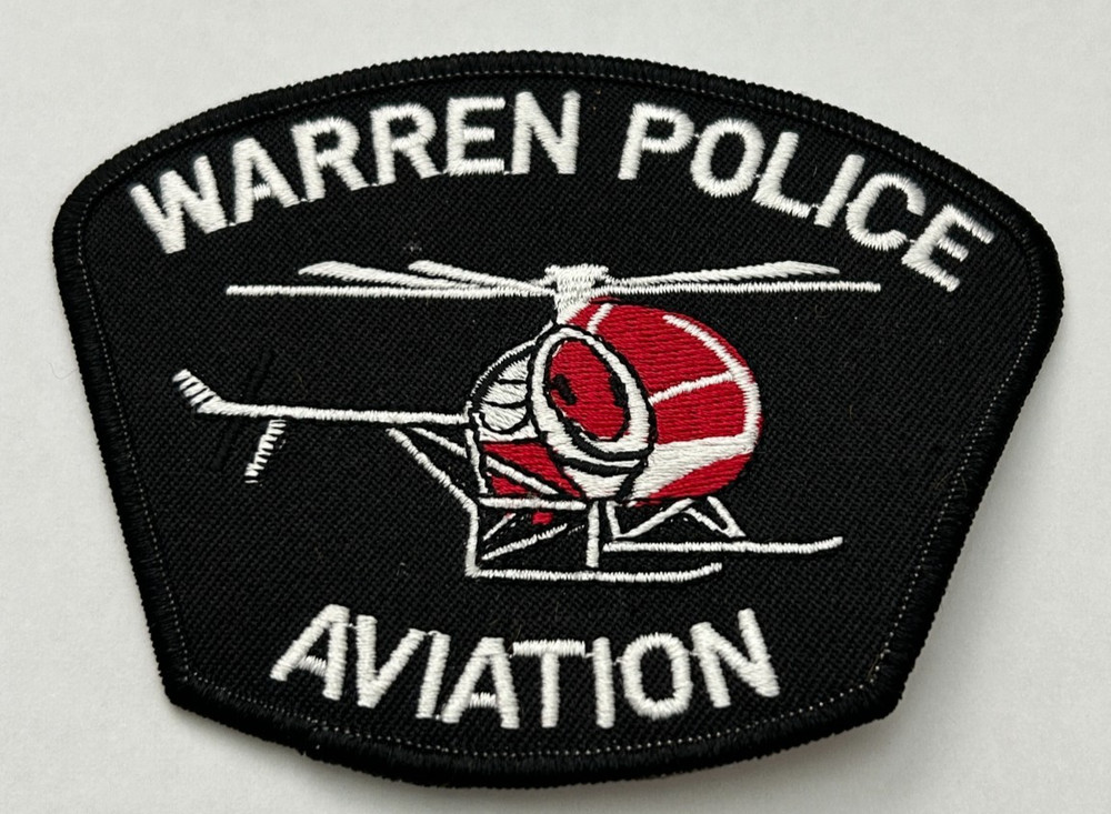 Old Warren Michigan Aviation Unit Patch Unused
