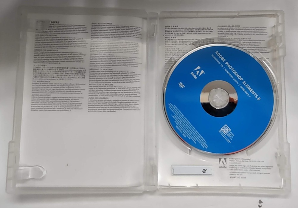 Adobe Photoshop Elements 8 (for PC, DVD, 2009)