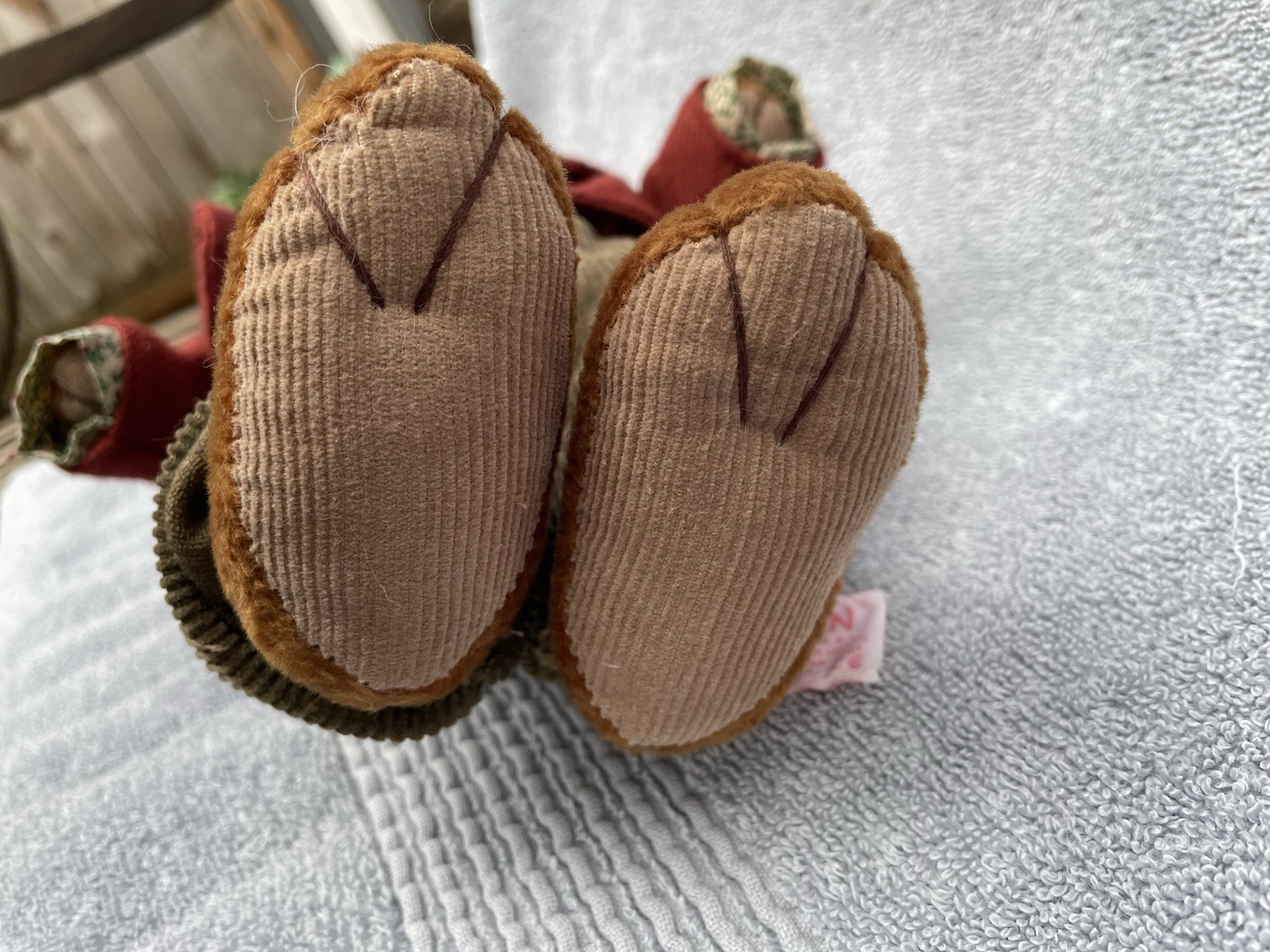 Russ Carlton Bunny Rabbit Toy Plush Animal Vintage NWT Fully Dressed Adorable