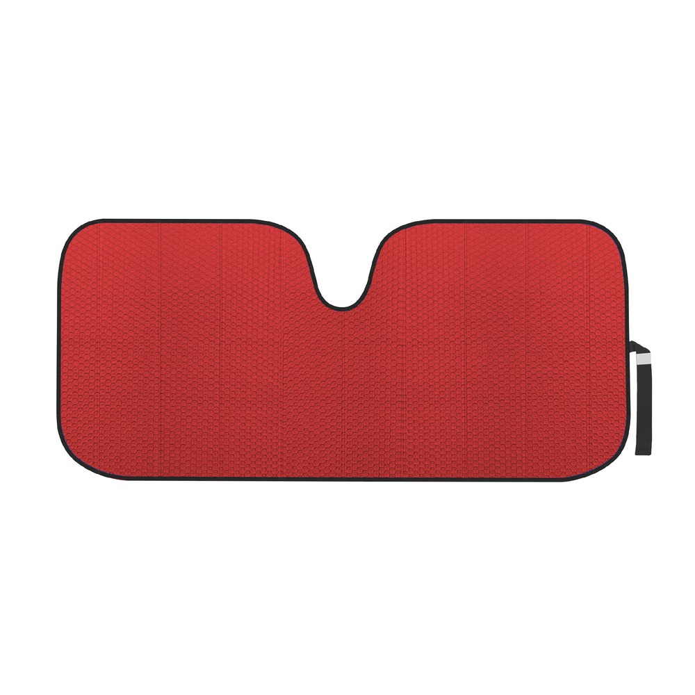Reflective Red Fold-able Car Sun Shade Auto Windshield Front Window UV Protect