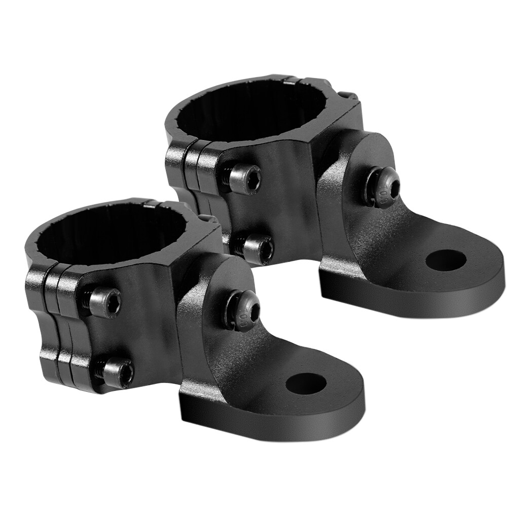 2X For Can-Am Maverick X3 Rear LED Flag Whip Antenna Reverse Light Mount Bracket