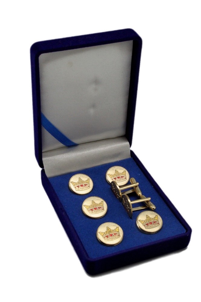 York Rite KYCH Masonic Tux Suit Button Covers Set