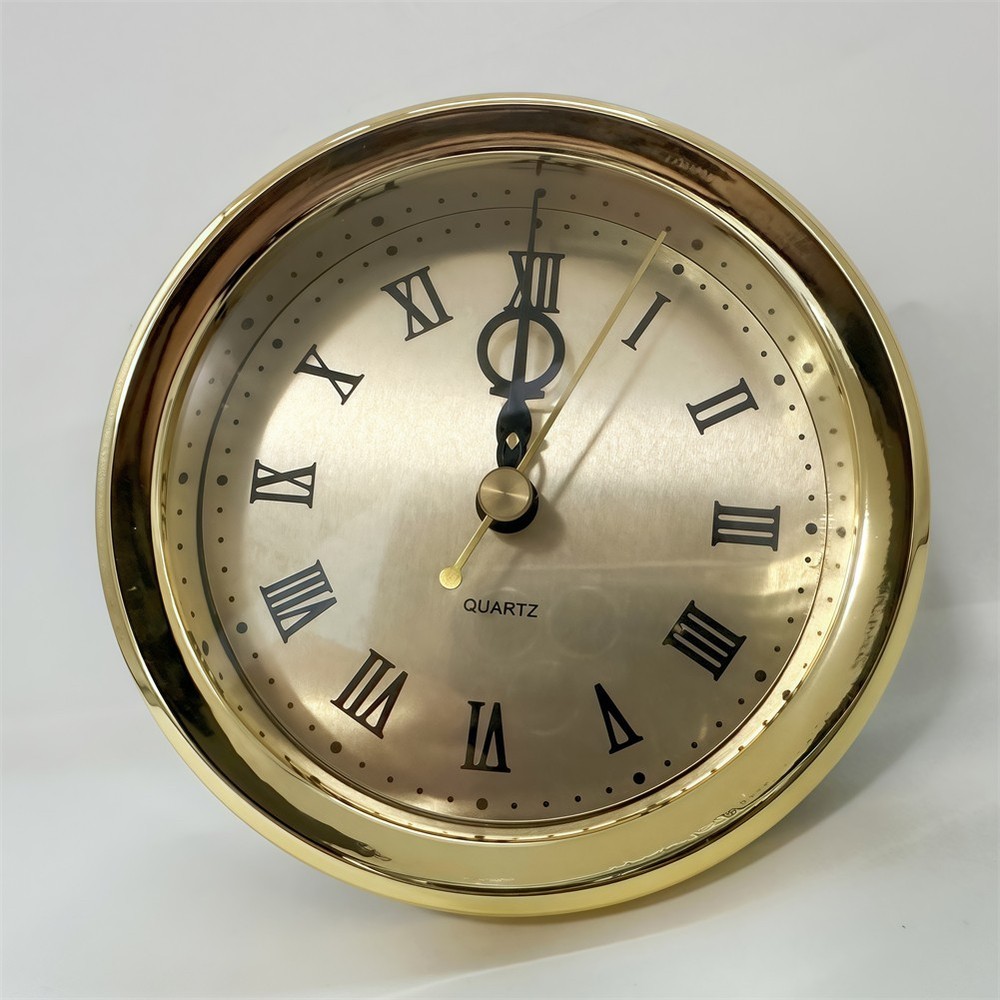 DIY Clock Movement Insert 103MM with Roman Numerals for Clock Design Solutions