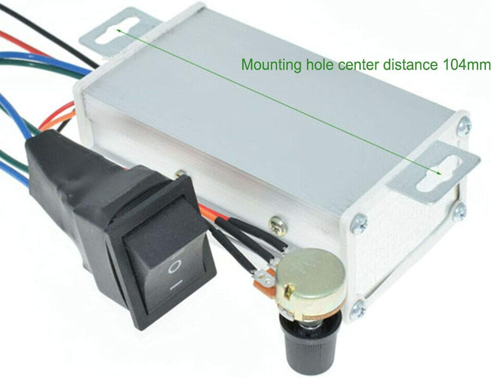DC Motor Speed Controller DC 9-60V Pulse Width Modulation Regulator 20A 1200W St