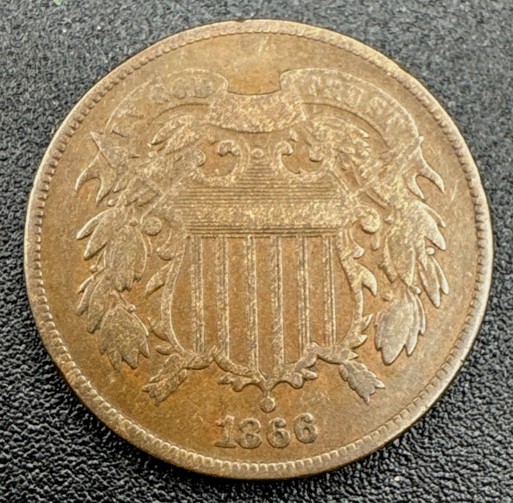 1866 Two Cent Piece