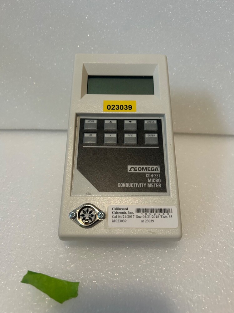 Omega CDH-287 Micro Conductivity Meter NEW!!