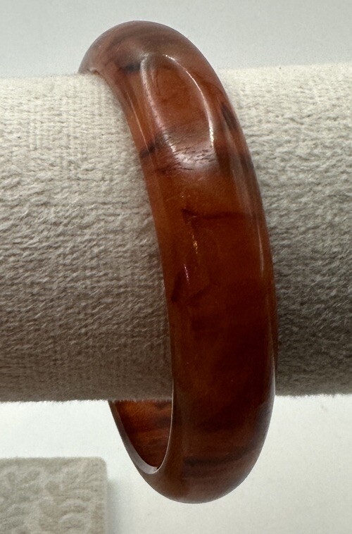 Vintage BAKELITE Root Beer Bracelet Tested