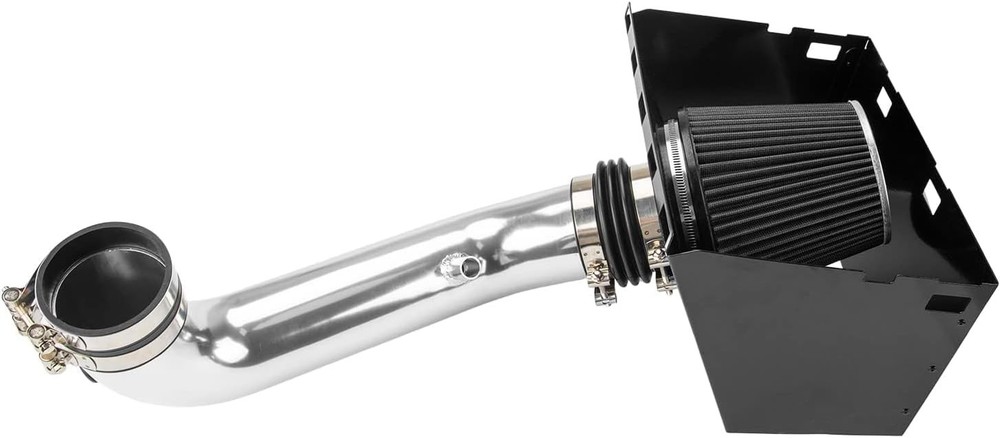 Cold Air Intake Kit System + Heat Shield Compatible with Dodge Ram