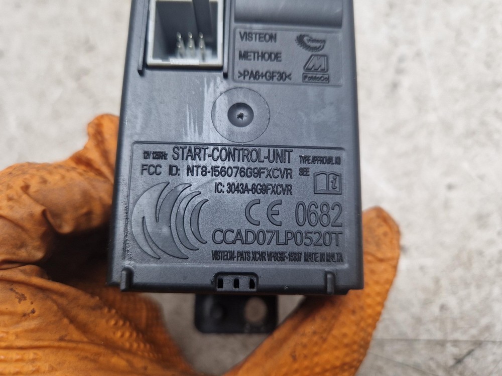 JAGUAR XF IGNITION COLUMN SWITCH KEY READER & KEY X250 2009 - 2012