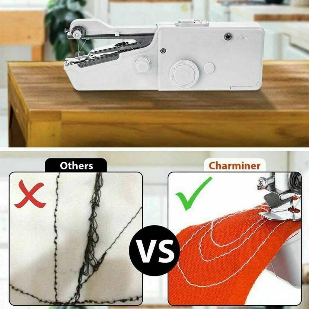 Mini Portable Smart Electric Tailor Stitch Hand-held Sewing Machine Home Travel