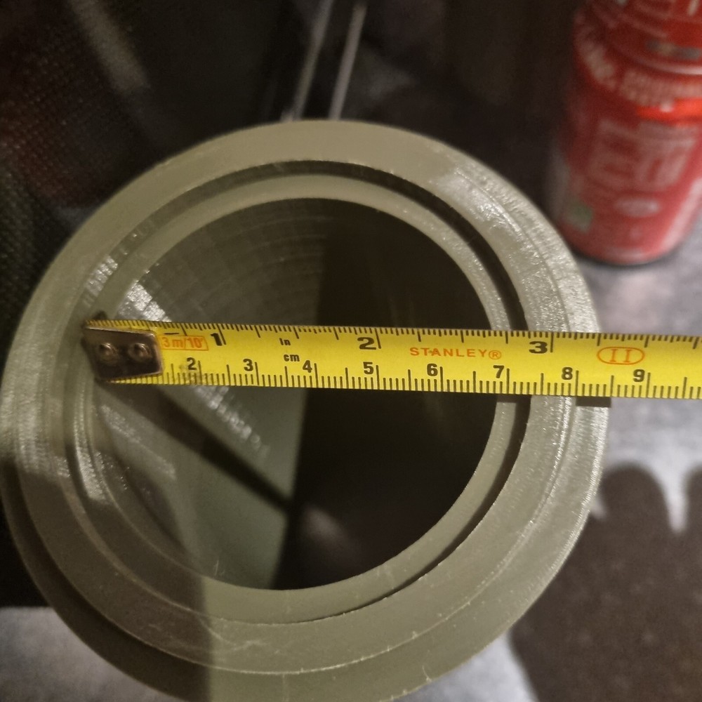 Fake 3D Printed Plastic Inert Howitzer 105mm Shell Round