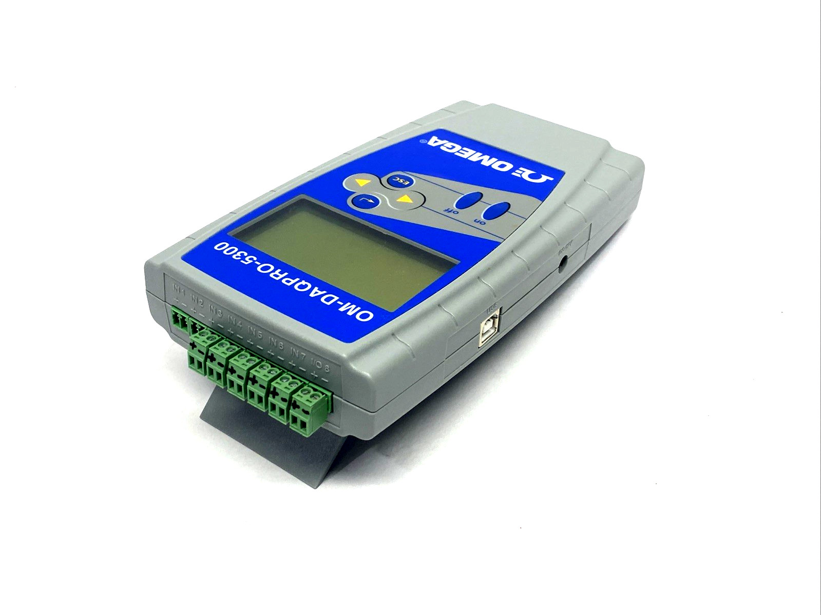 Omega DB5300-OM Portable Handheld Data Logger 8-Ch OM-DAQPRO-5300