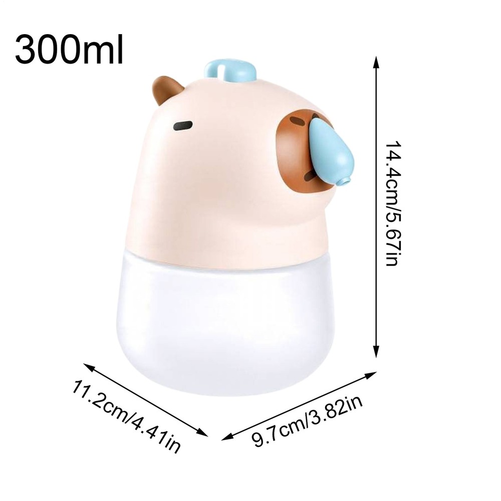 Automatic Soap Dispenser for Kids Capybara Touchless Foaming Hand Soap Dispenser