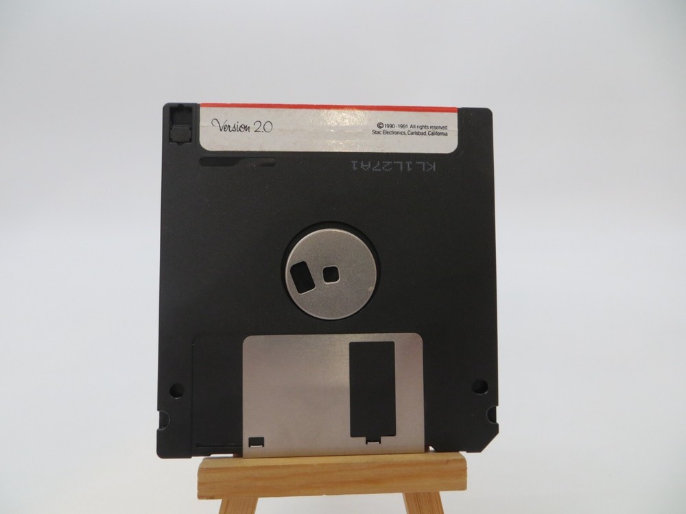 3.5" Floppy Disk STACKER SOFTWARE Version 2.0 Doubles Your Disk Capacity