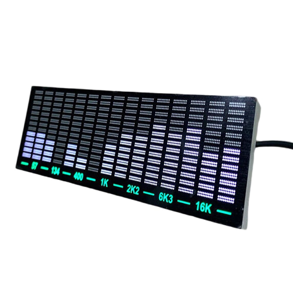 15-segment Spectrum Display VU Meter LED Sound-controlled Audio Level Indicator