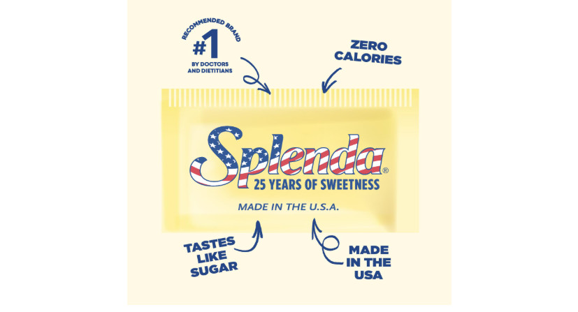 SPLENDA Zero Calories Sweetener, 2000 Count Packets