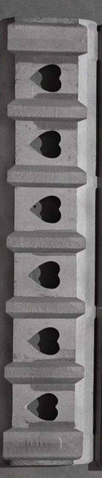 Rhodes Kook E King Cookie King Depositor Hearts ❤️’s Mold with 6 Hearts.