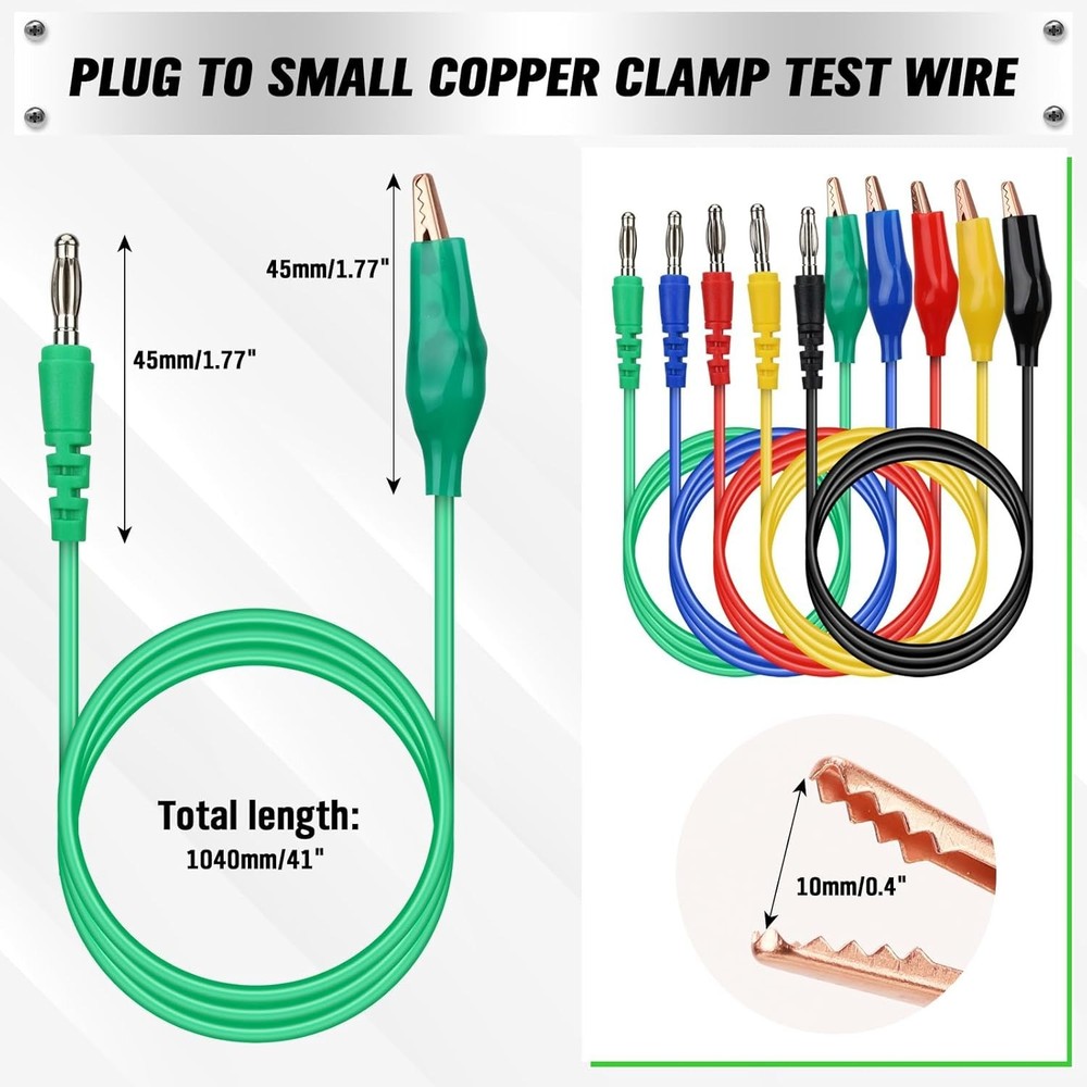 Back Probe Kit Automotive Electrical Testing Multi-Angle Connectors Repair