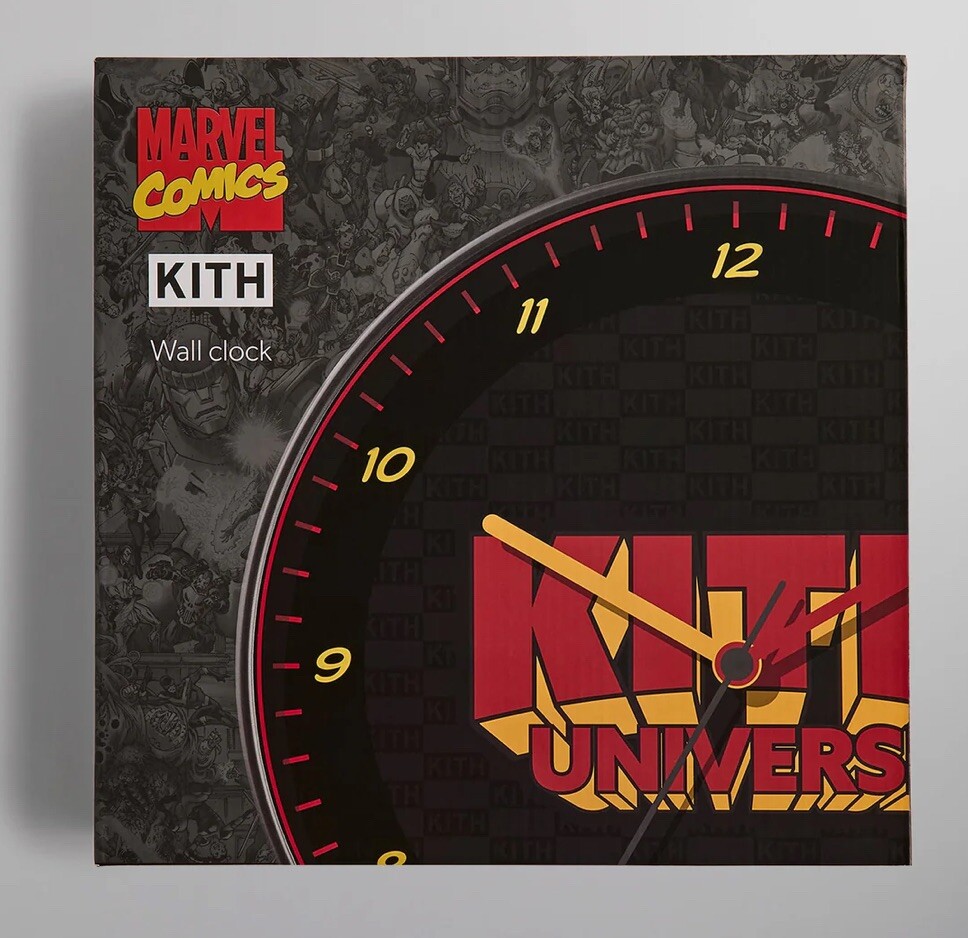 Marvel x Kith Universe Wall Clock 85th Anniversary Collection - BNIB✅