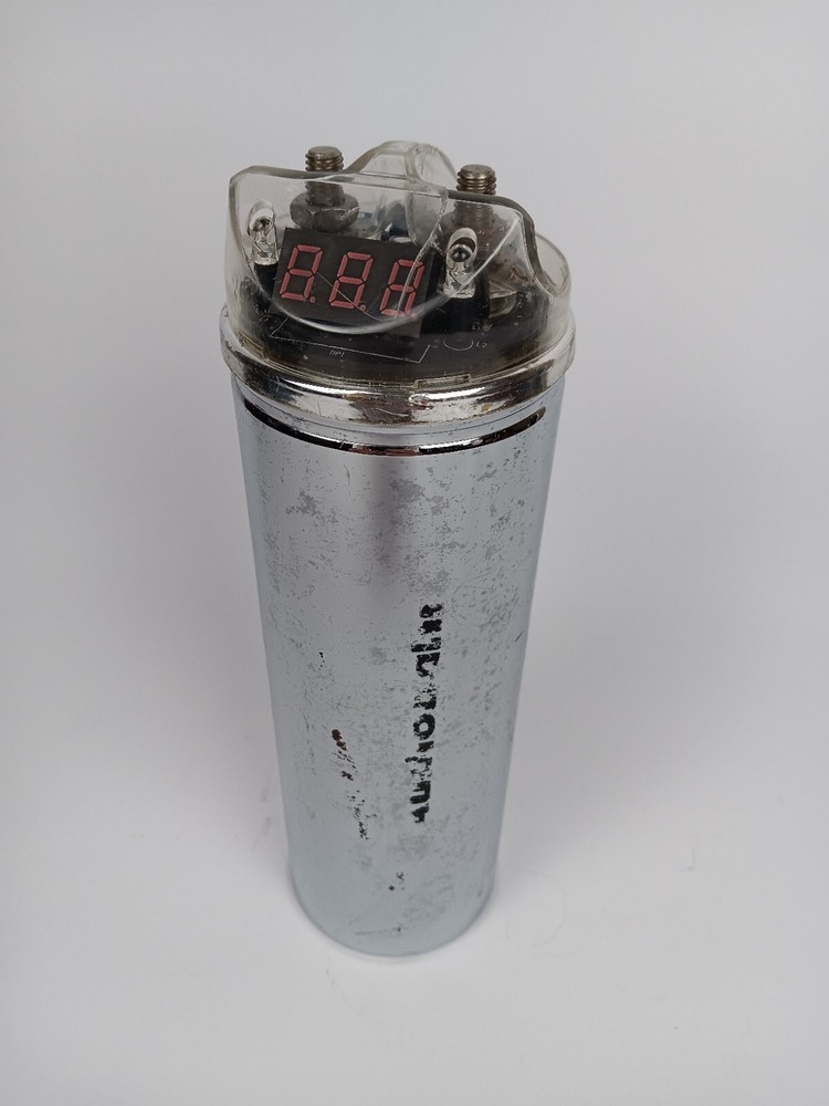 Audiobahn 1 Farad Digital Power Capacitor Car Audio