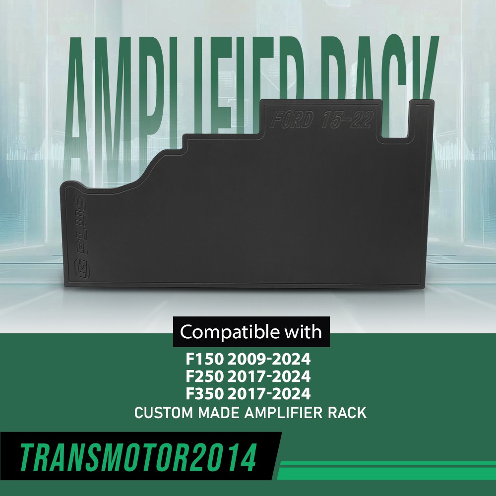Truck Custom Made Amplifier Rack Fits 2009-2024 Ford F-150/2017-2024 F-250 F-350