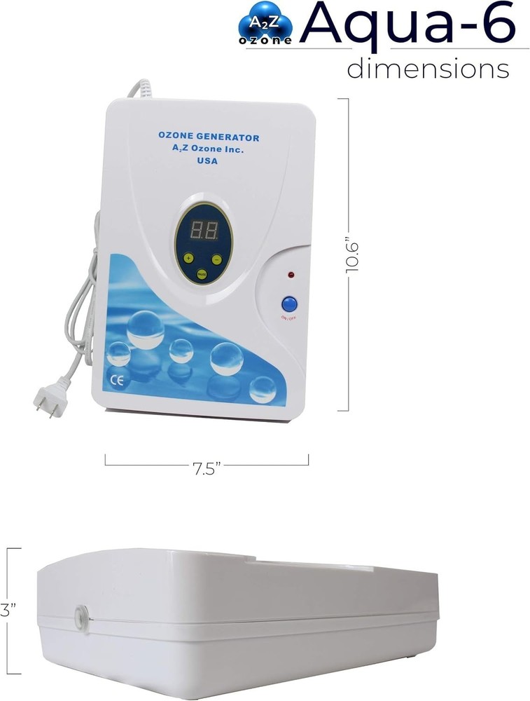 Efficient Ozone Generator Producing 120 mg/hour with Automation Features