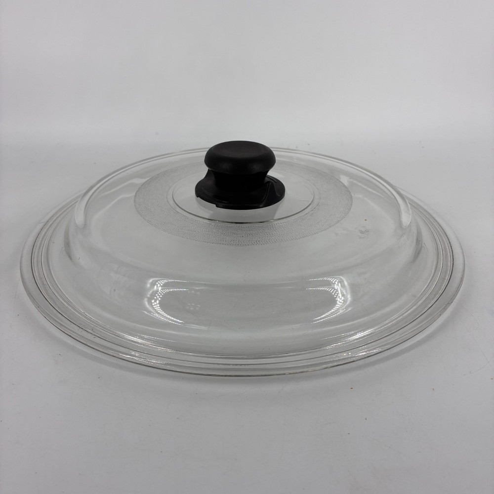 12" Tempered Glass Replacement Pot Lid Adjustable Vent 11.5" Inside