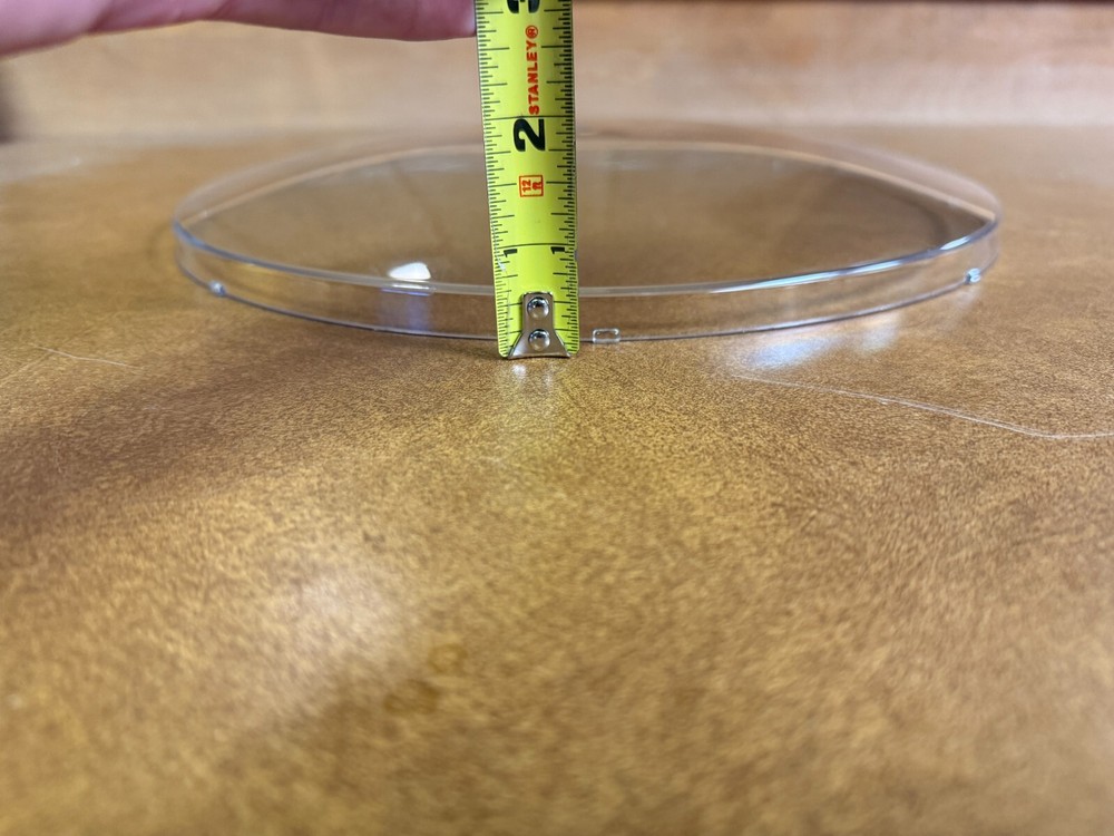 Plastic Replacement Lens for Round Clock