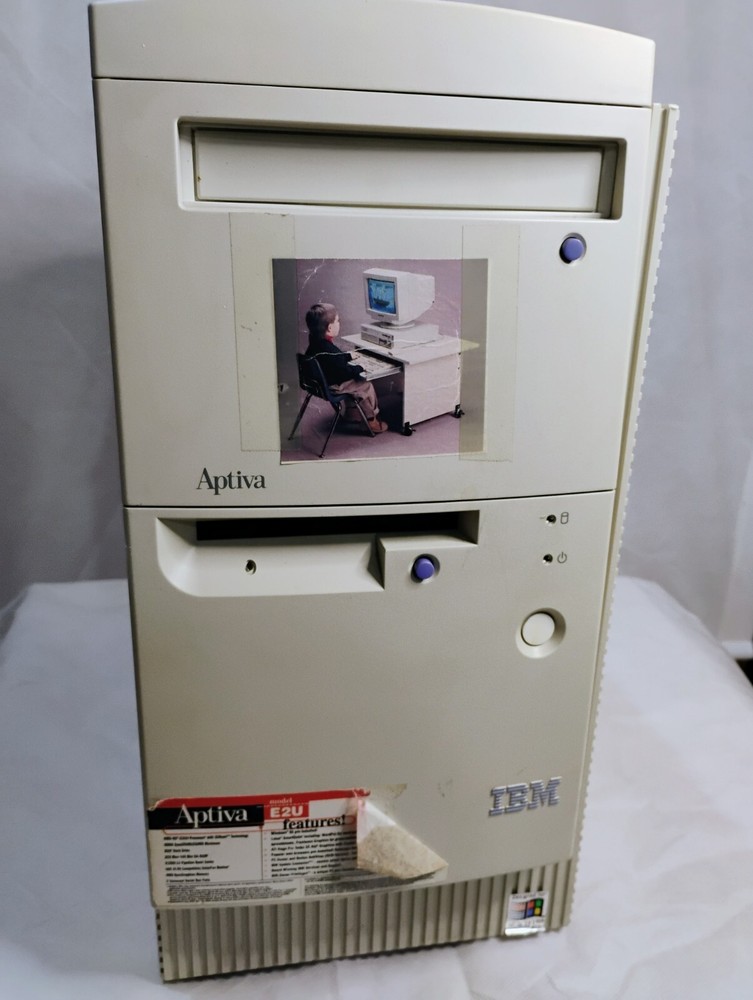 IBM Aptiva Computer / Tower Cpu/Vintage Computer