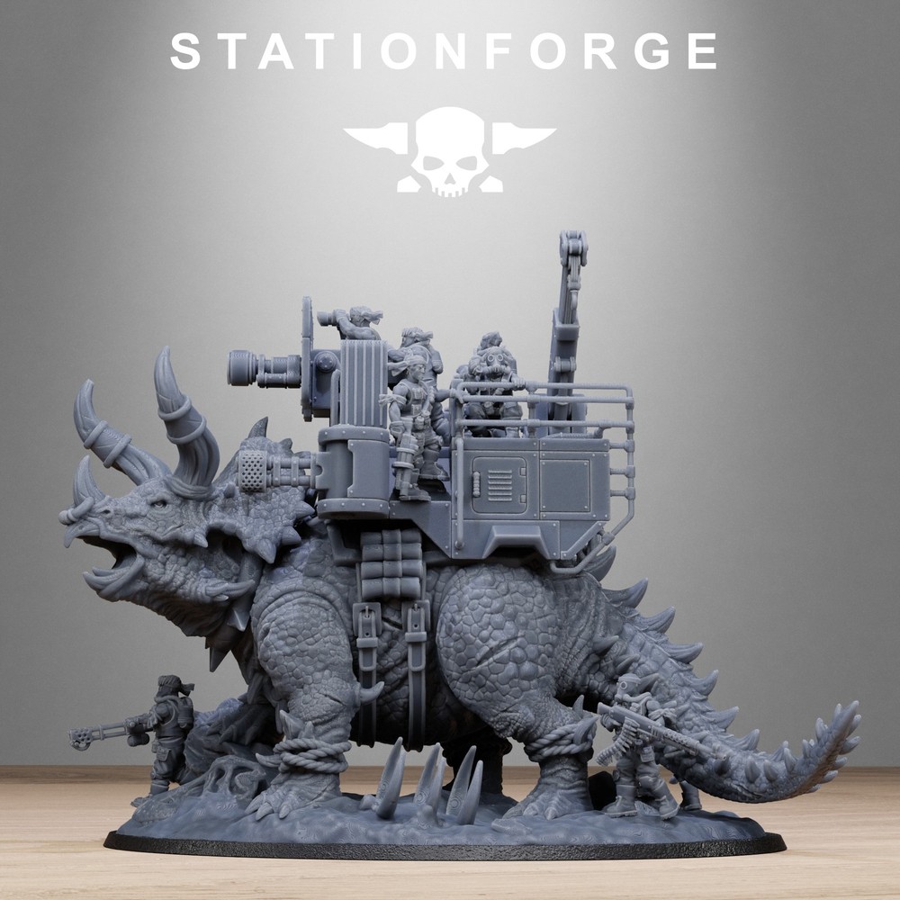 GRIM GUARD JUNGLE FIGHTERS TRICERATANK