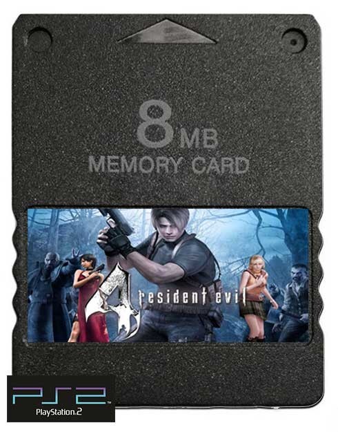 Resident Evil 4 PlayStation PS2 Memory Card Cheats