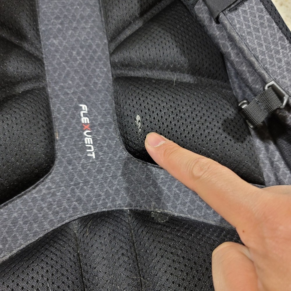 North Face Grey Black Recon Diamond Pattern Backpack