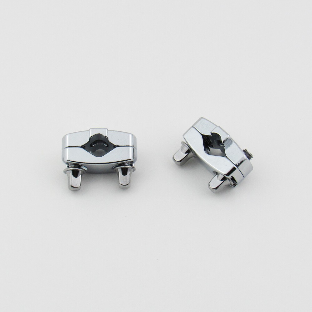2PCS Drum Memory Locks Chrome Finish for Rods with Diameter 3/8" to 1/2"