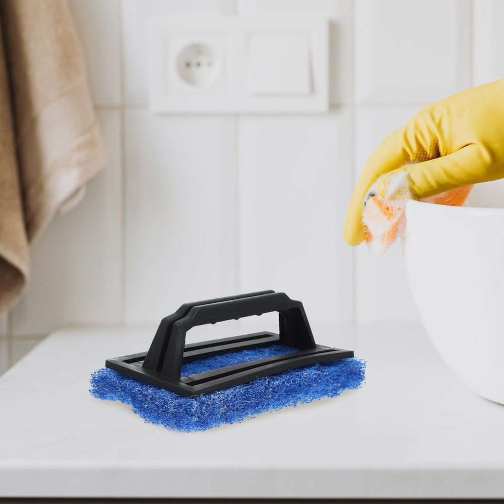 3 Pcs Cleaning Brush Ink Pad Triangular Screen Window Cleaner Remover