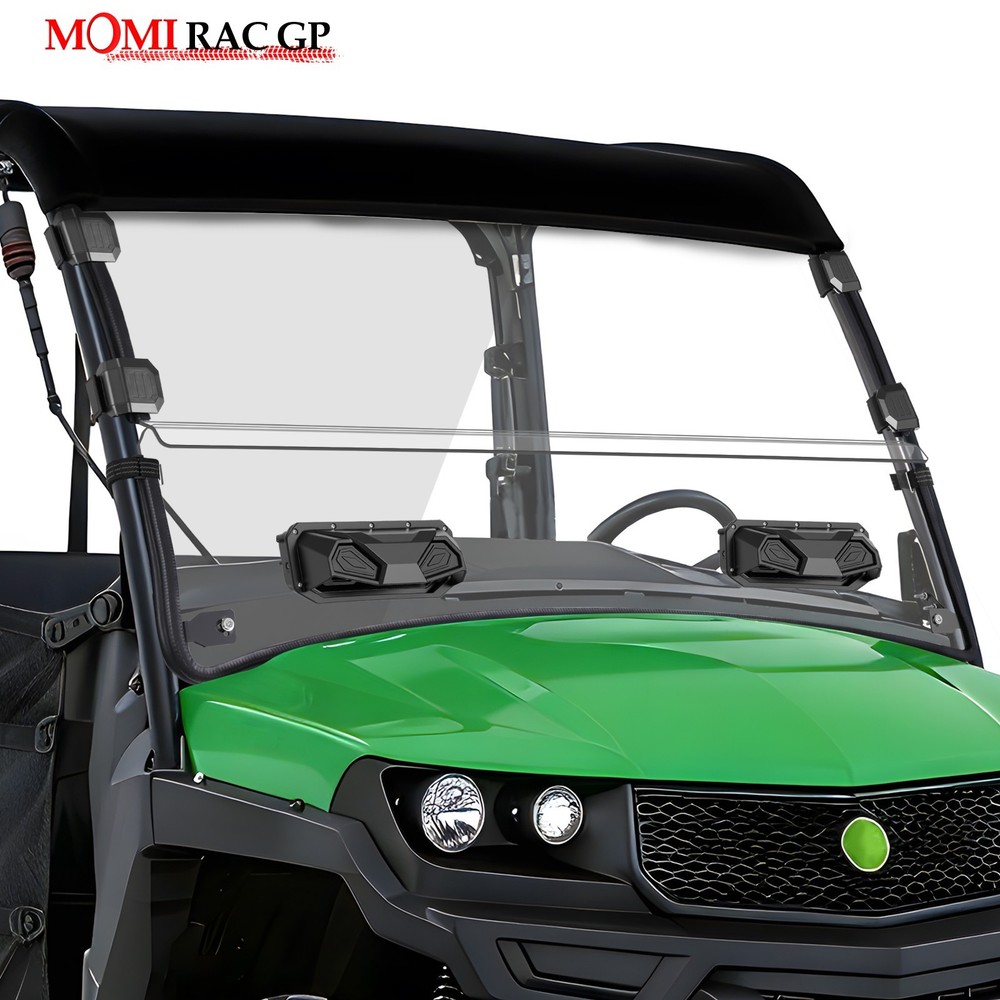Heavy Duty Front Windshield Vented Window for John Deere Gator 835 / 865 2018+
