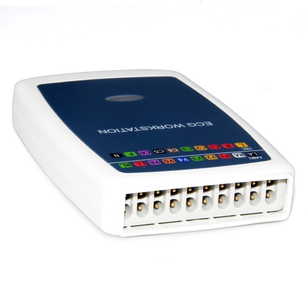 12-Lead Resting ECG/EKG Machine with PC Analysis Software & Reporting