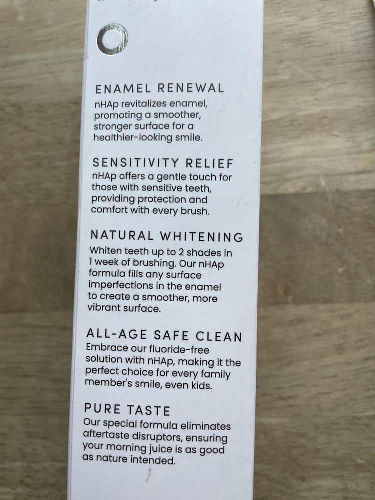 Zero Premium Toothpaste by Dentist Recommended Soft Mint Flavored BOX Damage