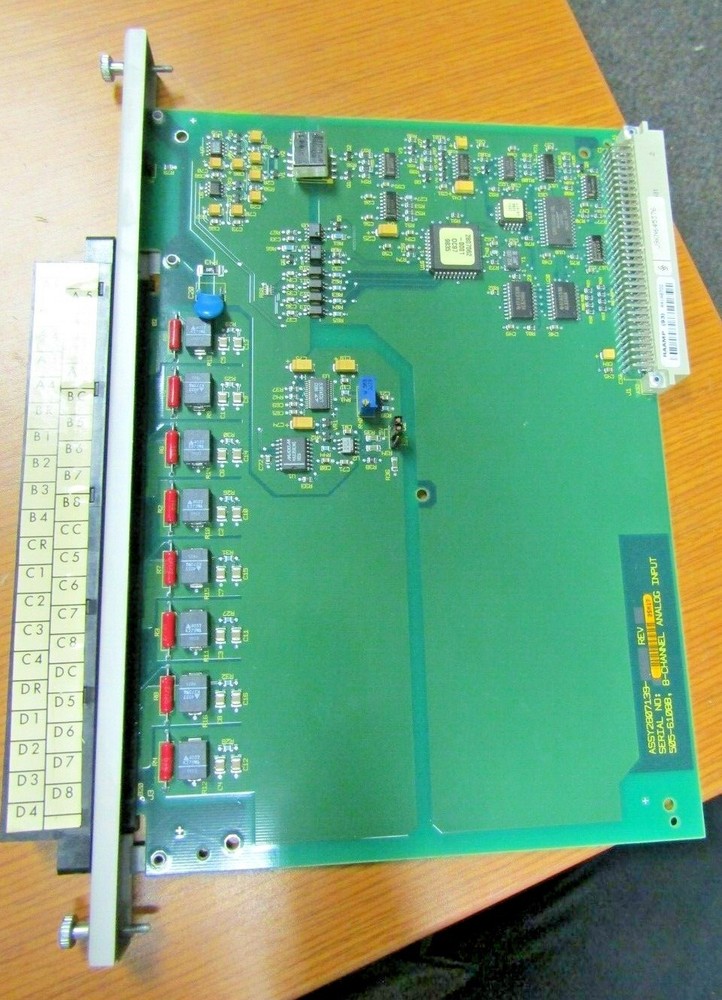 💥SIEMENS 8 CHANNEL INPUT ANALOG MODULE 25M17 505-6018B