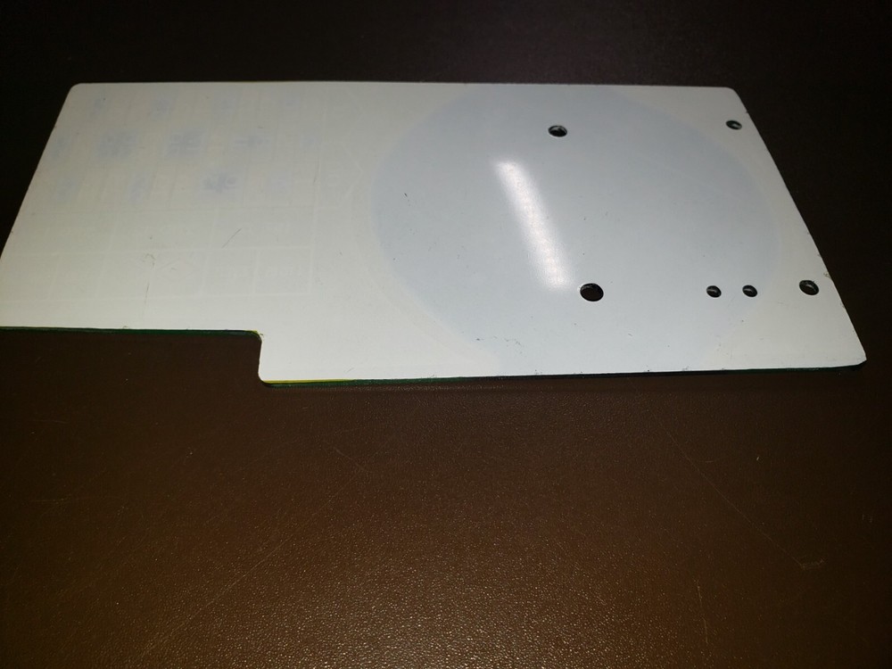 Bally WHO DUNNIT Pinball Plastic