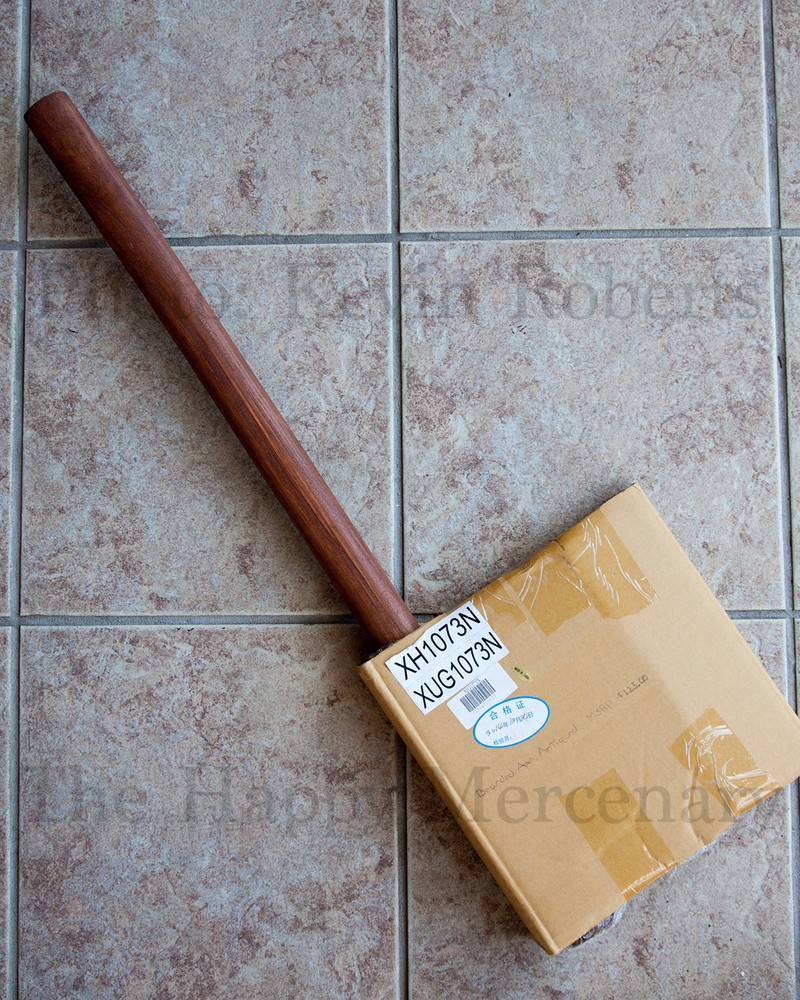 Hanwei Forge Antiqued 30.25" Viking Bearded Fighting Axe + Sheath Combat Ready