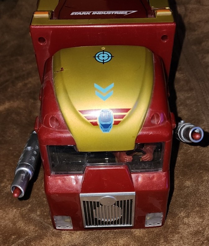Marvel Comic Iron Man 2 Touch Tech 13 Inch Stark Industries Mobile Headquarters