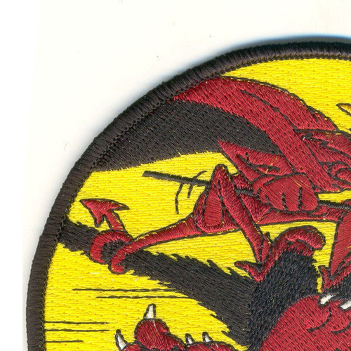 VF-681 Patch Devil And Black Cat