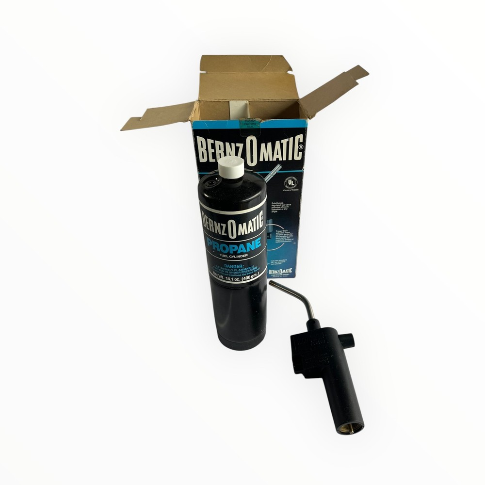 BernzOmatic TS2000 Trigger Start 2-Piece Propane Torch Kit - New Other