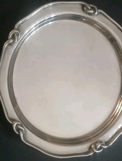 Antique German Sterling Silver Koch Bergfeld and Breman Small Tray Hallmarked